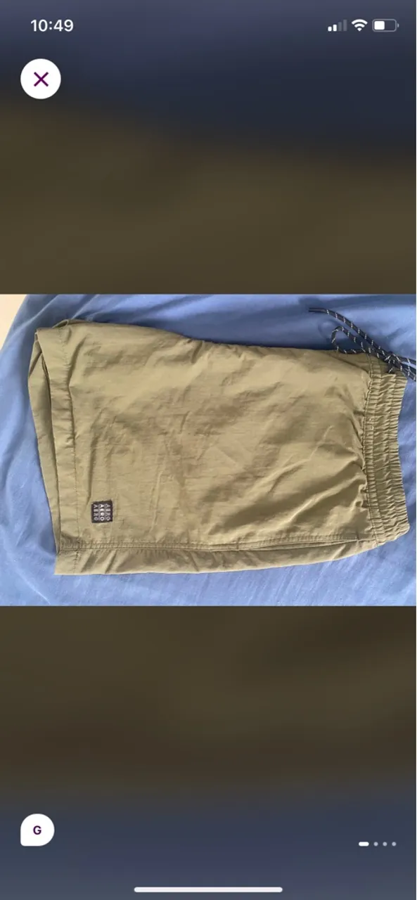 Short Aeropostale Verde Masculino