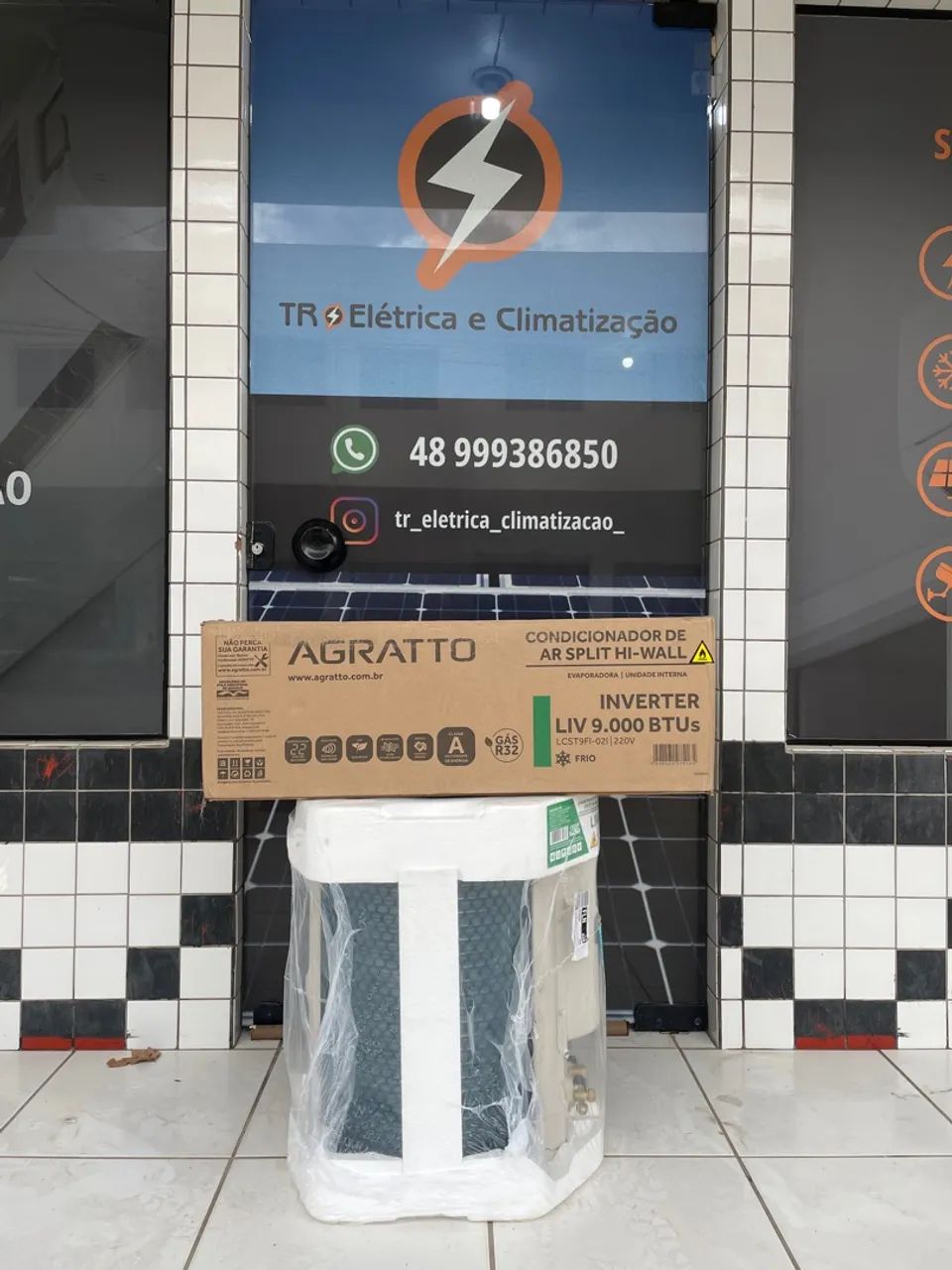 Ar Condicionado Split Hi-Wall Inverter Agratto 9.000 BTUs - Foto 2