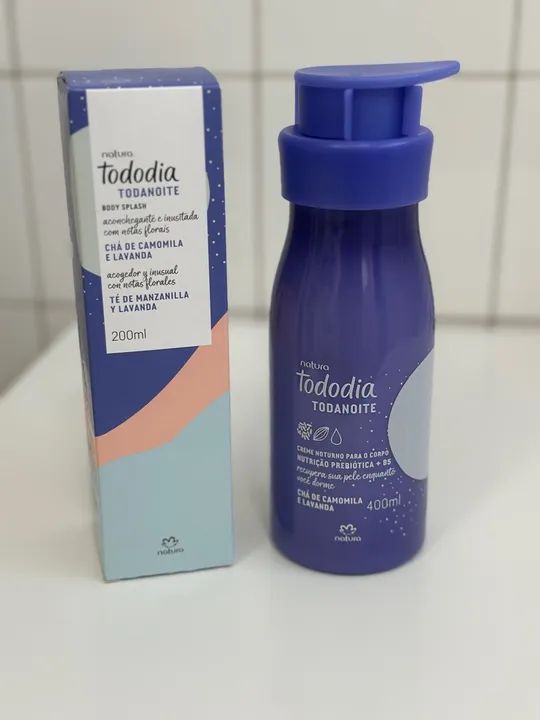 Kit lavanda e camomila toda noite