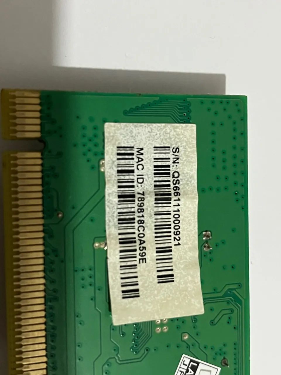 Placa de rede PCI 