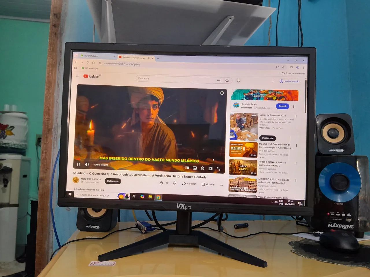 Monitor vxpro 19 polegadas 