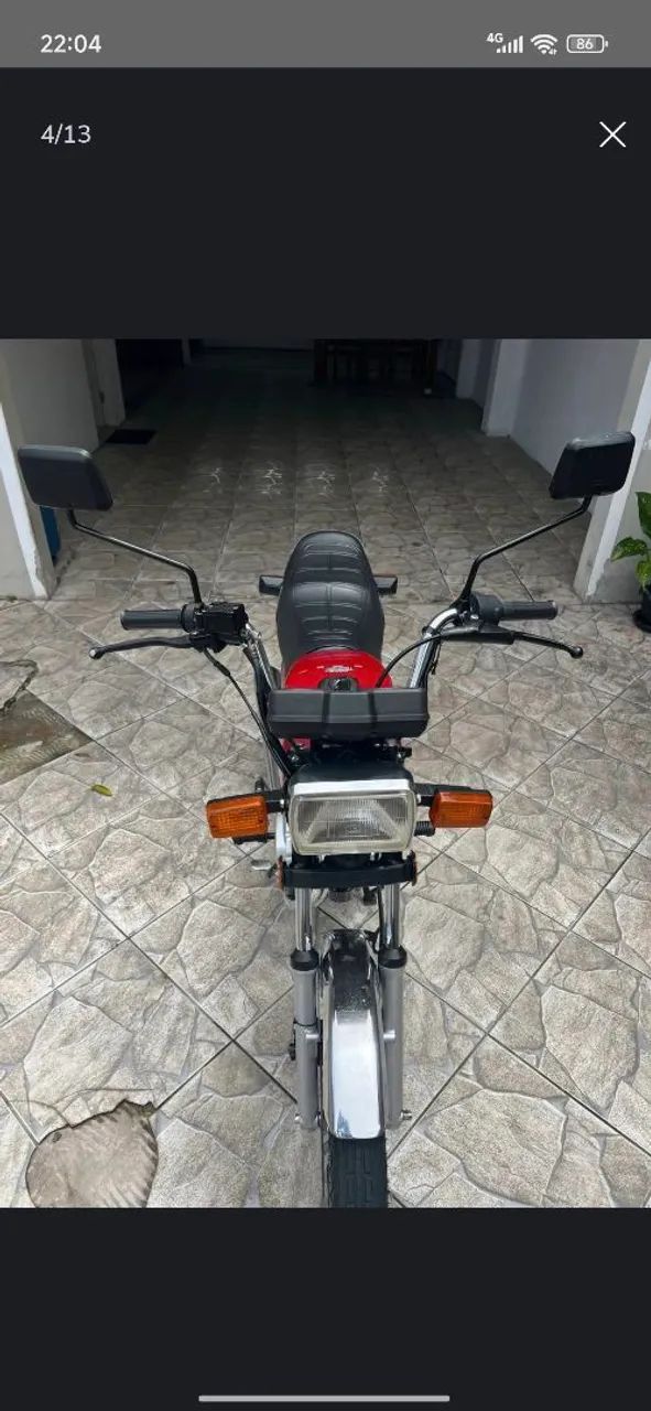 Honda CG 125 vermelha  - Foto 8