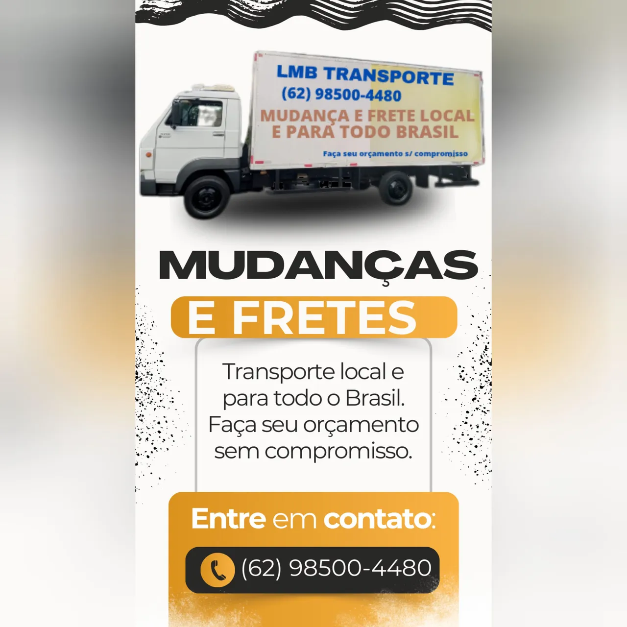 Mudança, mudanças locais e nacionais, fretes, Frete