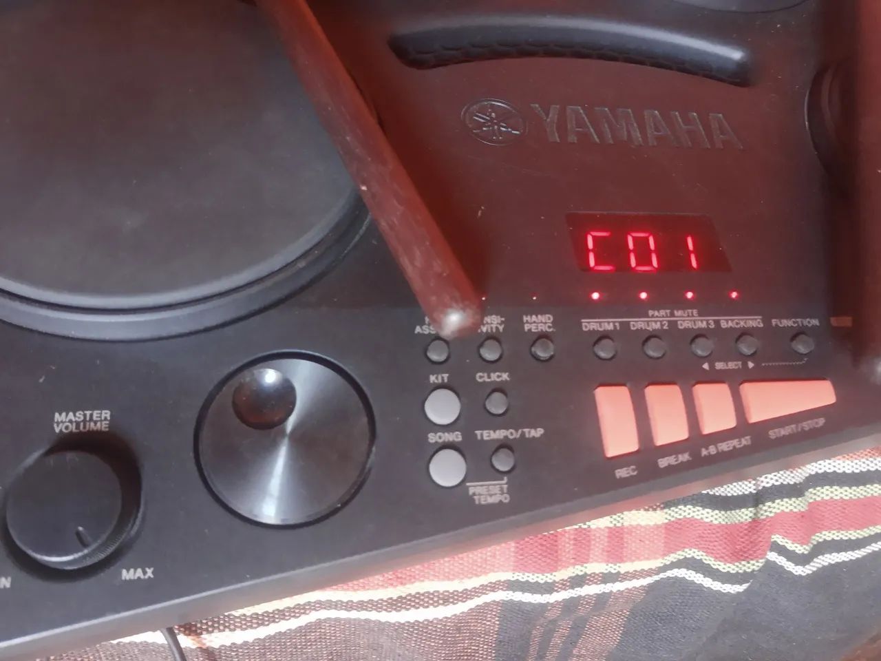Bateria Eletrônica Yamaha DD-75 - Foto 4