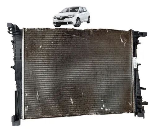 Radiador Água Renault Sandero Logan 1.0 2017 Detalhe
