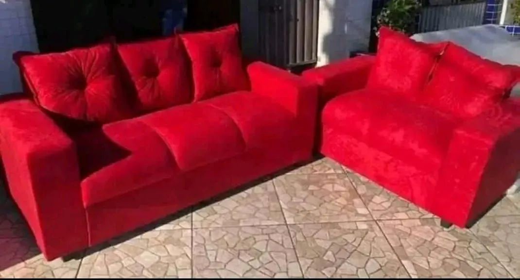 Sofa popular 2 é 3 lugares com entrega gratuita  - Foto 5