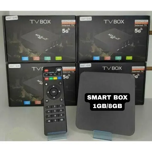 Lacrado Revenda e Varejo / Transforma TV em Smart Box Android 11 1gb/8gb 4k