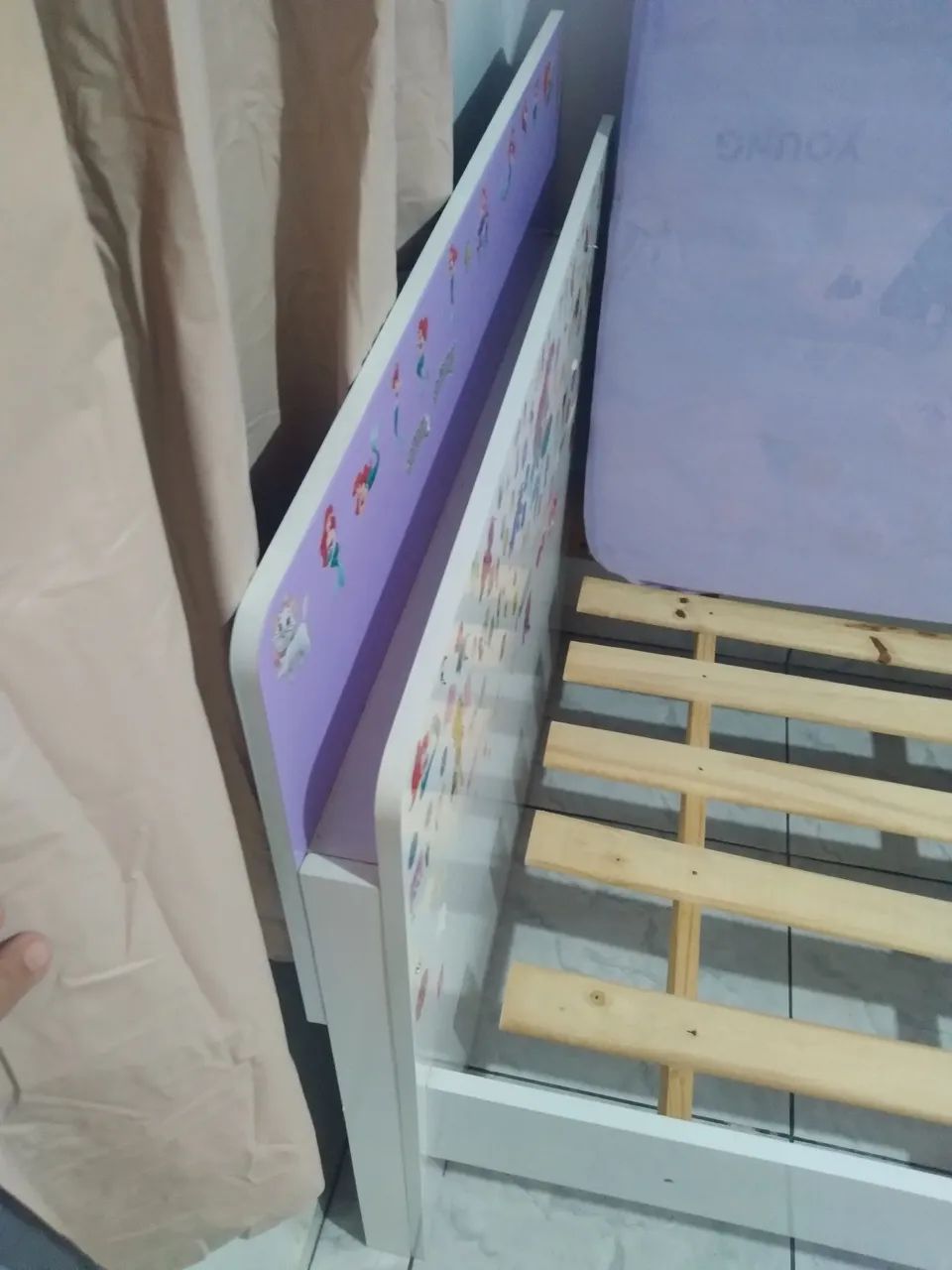 Cama Infantil com Cabeceira Decorada - Foto 3