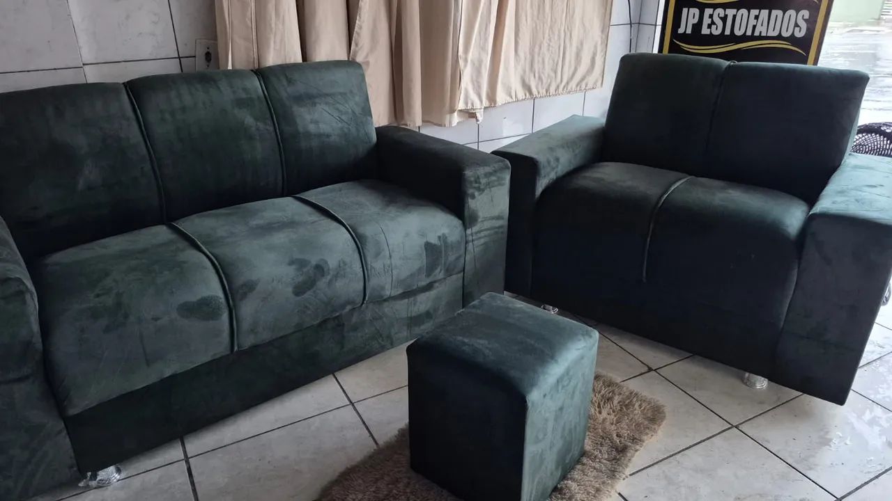 Conjuntos de sofás A pronta entrega  - Foto 2