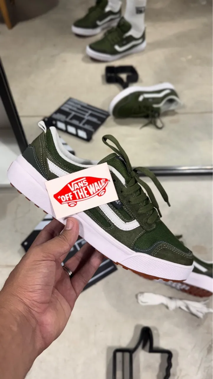Tênis Vans Verde - Novo com Etiqueta