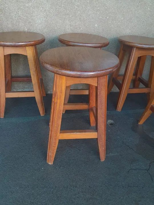 Banqueta Avulsa em Madeira - Super Reforçada - Foto 6