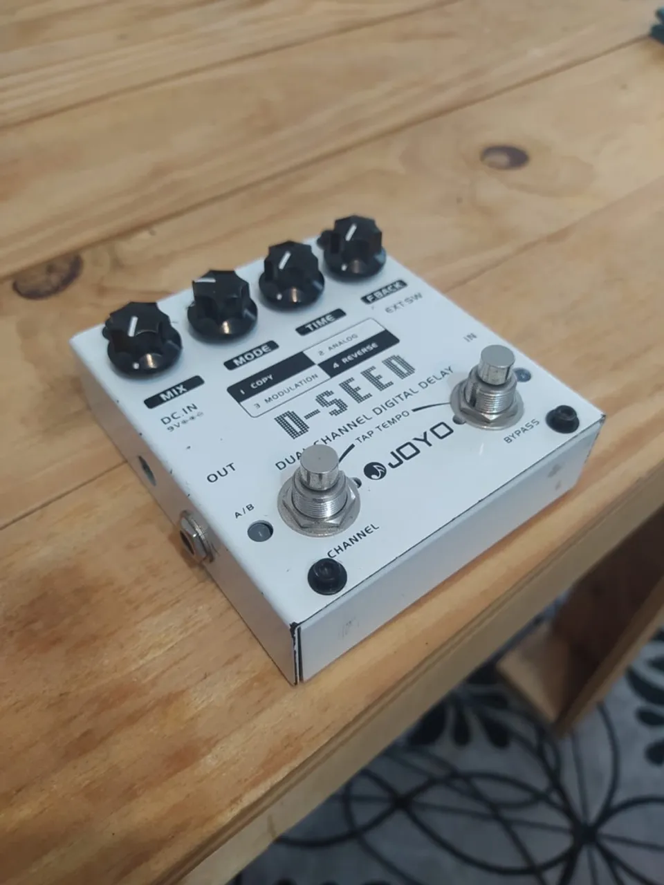 Pedal JOYO Q-SEED Dual Channel Digital Delay