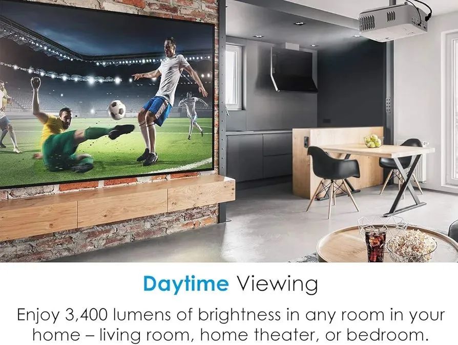 Projetor Óptoma Uhd30 4k Nativo Gamer 3400 Lumens 240hz Hdr - Foto 5