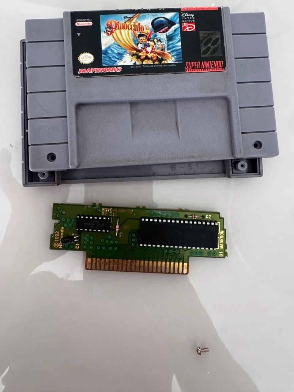 Fita super Nintendo Pinochio 100% original 