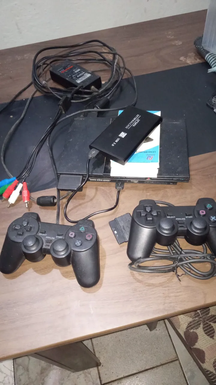 Playstation 2 Completo com Acessórios