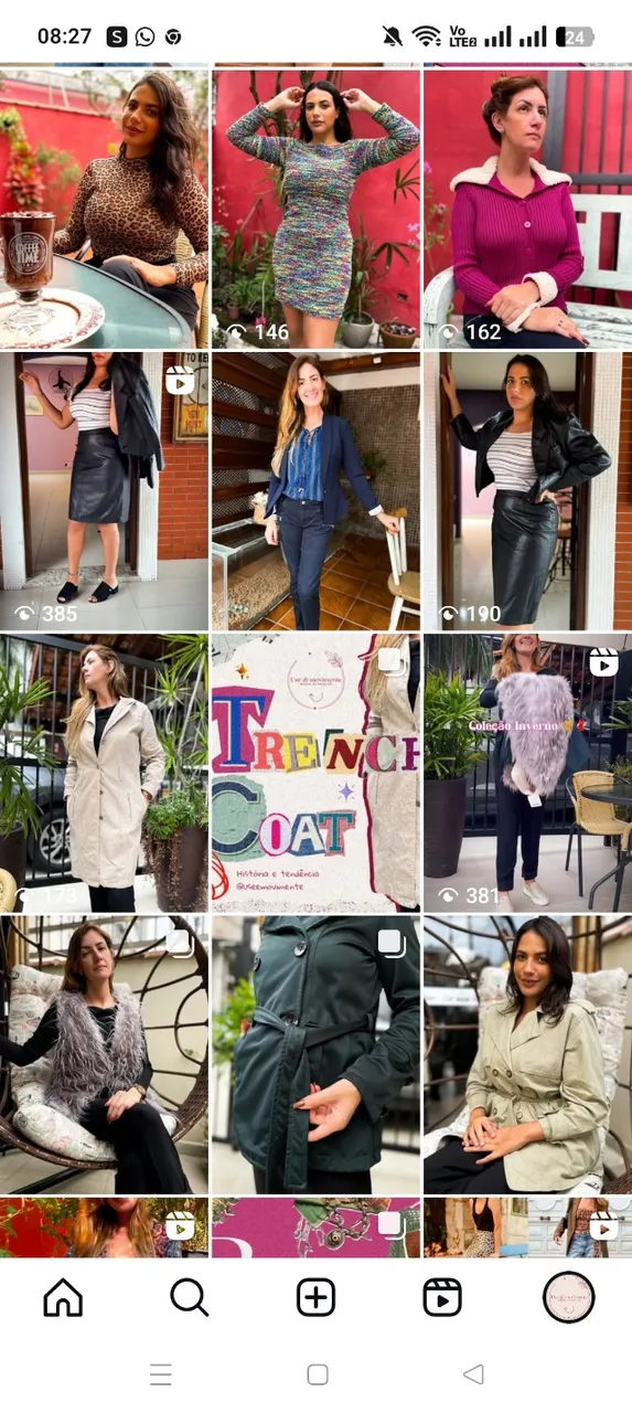 Lote roupas de brechó selecionadas