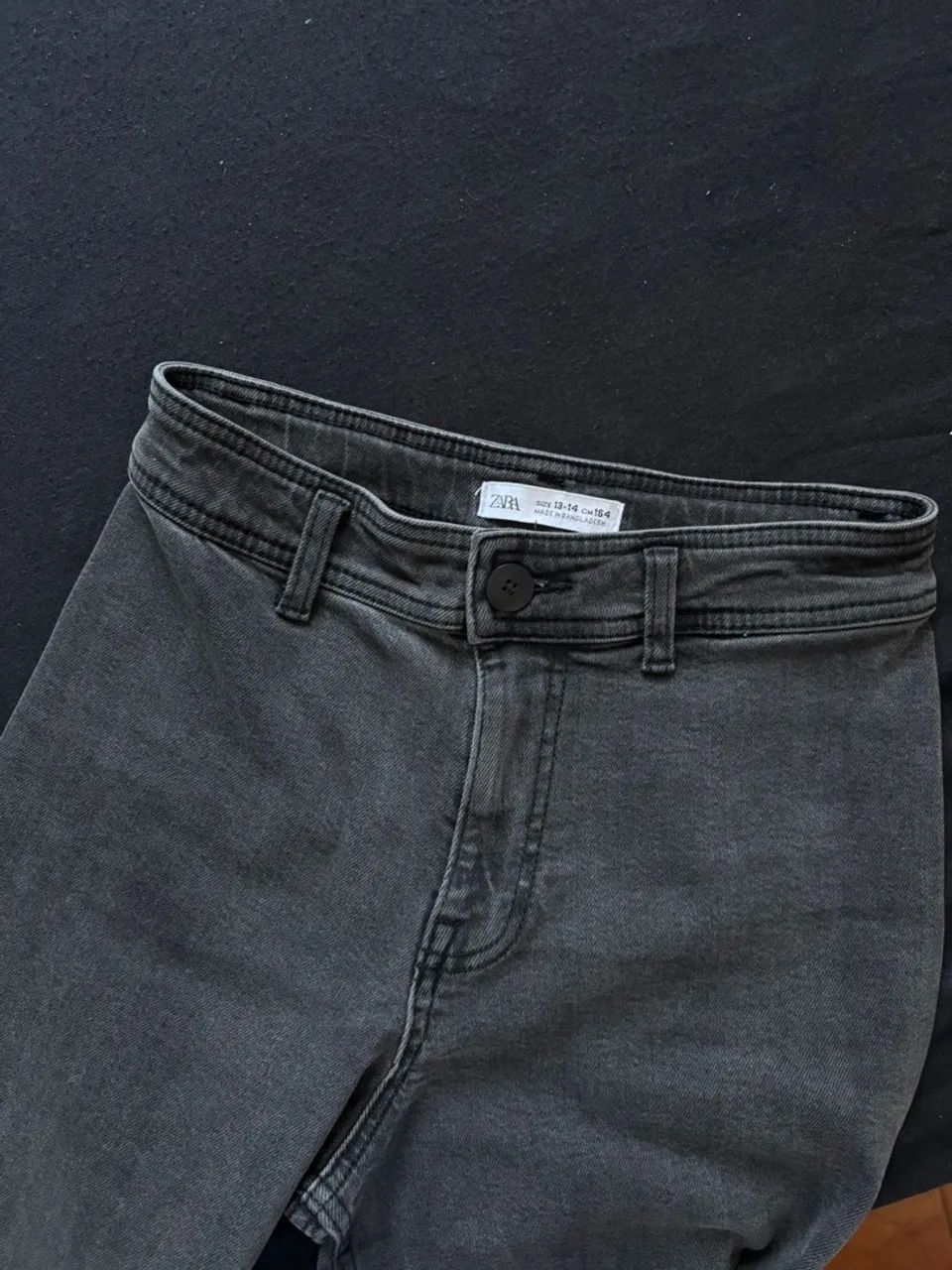 Calça Jeans Zara - Tamanho 13-14 anos - Foto 3