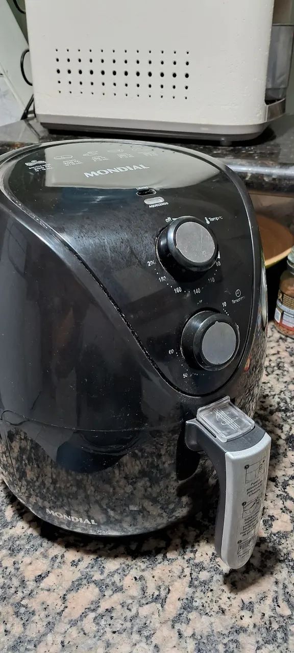 Fritadeira Elétrica AirFryer Mondial New Pratic 3,5 litros - Foto 4