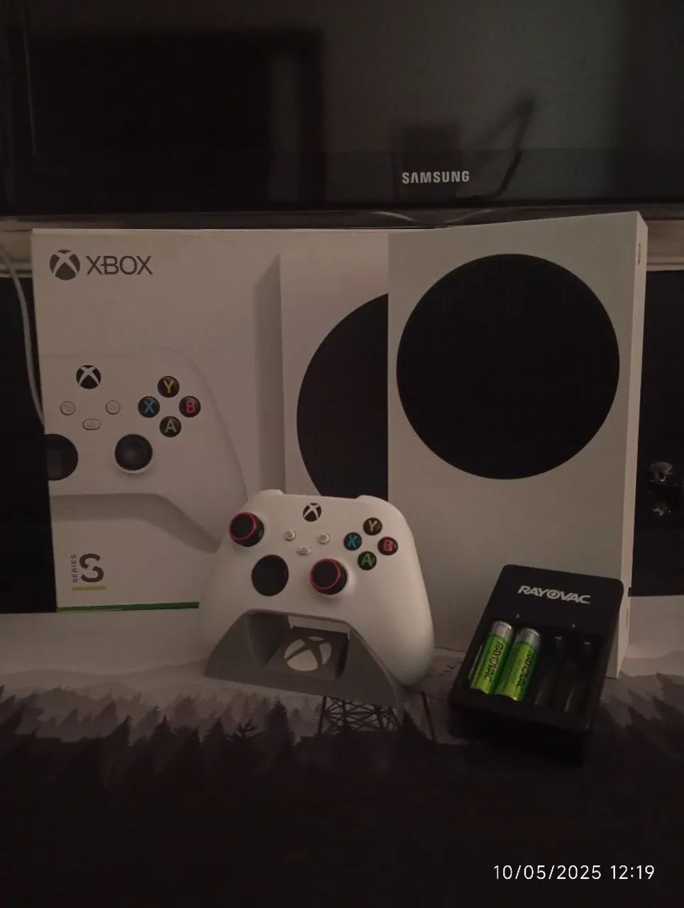 Xbox Series S  novo na caixa.