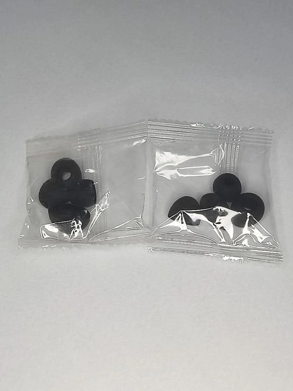 Ponteiras de borracha para fones de ouvido