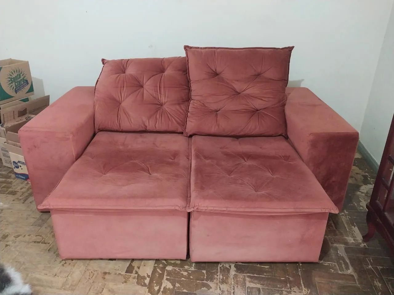 Vendo Sofá Veludo 