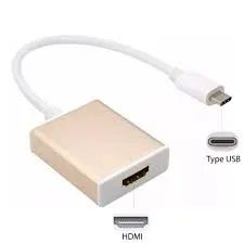 Cabo Adaptador Conversor Usb Tipo C Para Hdmi - Novo