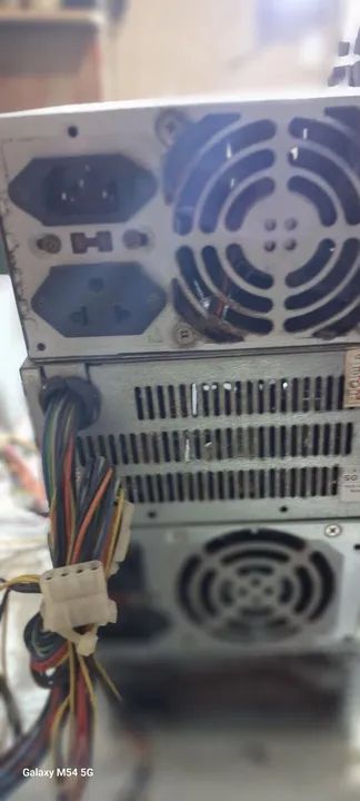 Fontes de PC usadas,230 w ,valor unitario - Foto 5
