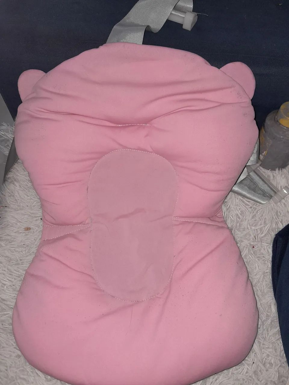 Banheira + suporte+ troninho+almofada de banho - Foto 5