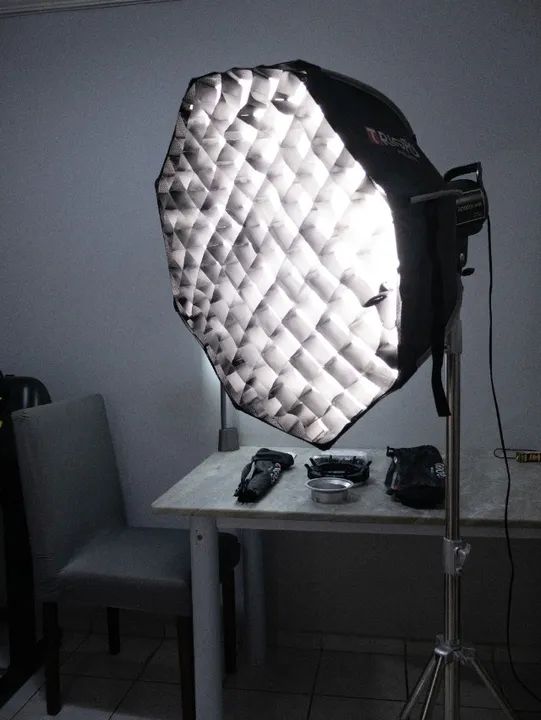 softbox/octabox 65cm com grid.