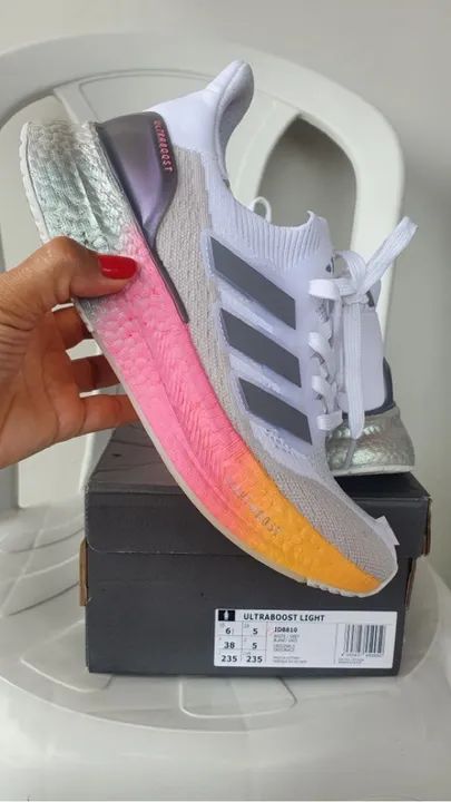 Tênis Adidas Ultraboost Light Branco - Foto 2