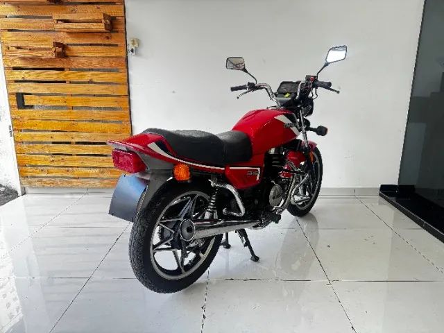 HONDA CB 450 1986 VERMELHA 26.000 KM RODADOS ITEM DE COLEÇÃO - Foto 3