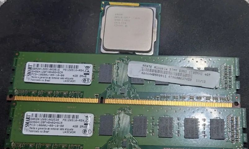 Super Kit Processador Intel I7-2600 3.40 GHz + 8 GB de Memória DDR3 (2x4GB)