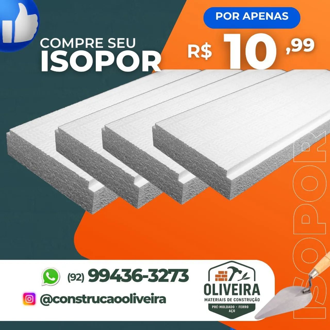 Isopor para Construção - Oferta Imperdível!