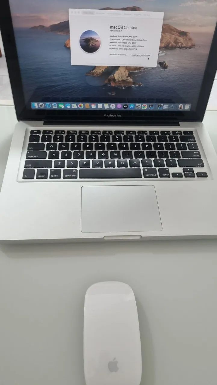 Macbook pro 13 mid 2012 - core i5, 16gb ram, ssd 480 - Foto 4