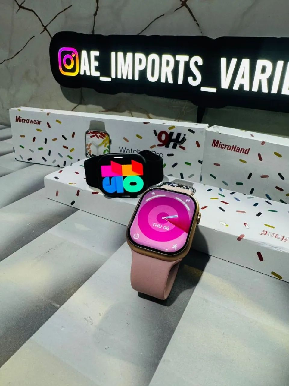 Smartwatch Watch 9 Pro - Diversas Cores - Foto 3