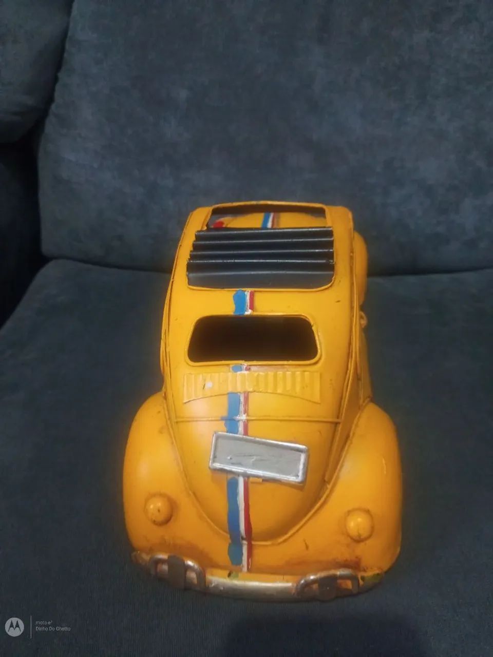 Carrinho de brinquedo antigo. - Foto 3