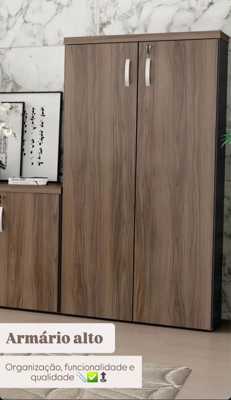 Conjunto ARMÁRIOS PARA ESCRITÓRIO - MÓVEIS IKONMIXOFFICE  - Foto 3