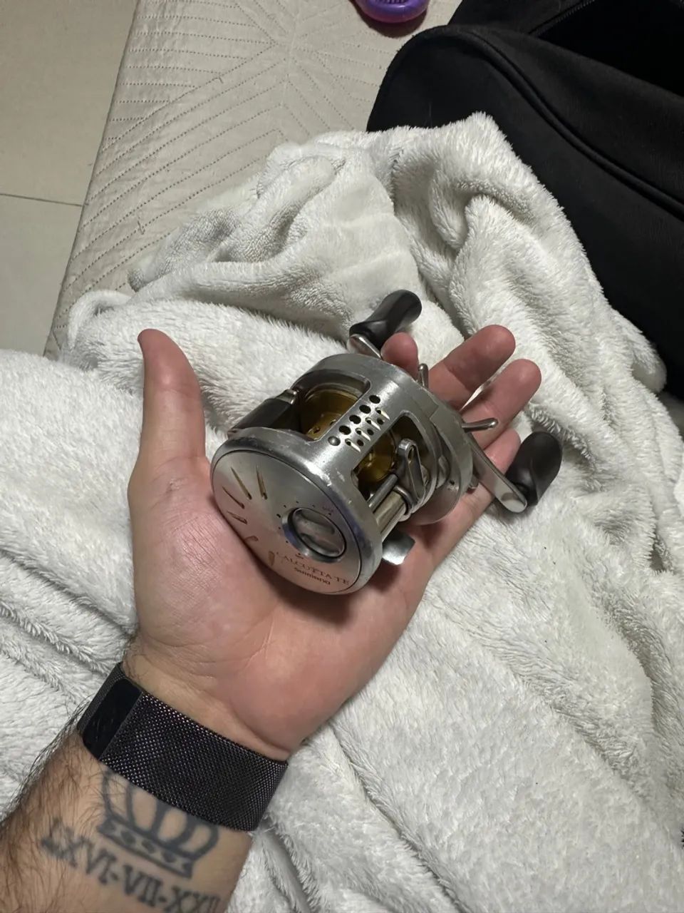 Carretilha Shimano Calcutta Conquest 201 DC - Foto 3