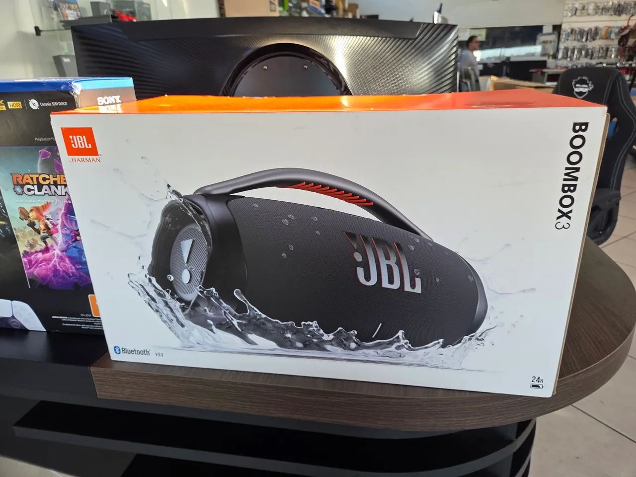 JBL Boombox 3 Original Nova Lacrada Com Garantia  - Foto 4