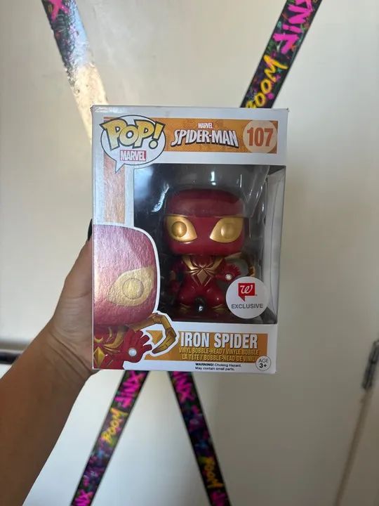Funko Pop! Marvel Iron Spider 107 Exclusivo