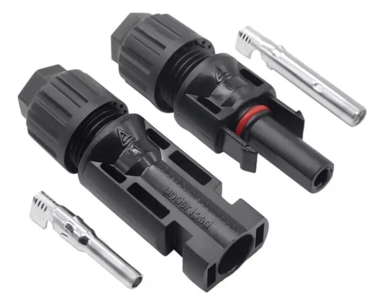 Conector MC4 o par macho e fêmea 