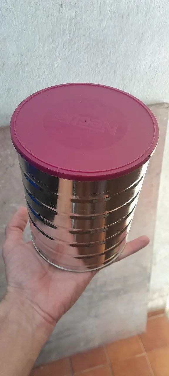 Latas de Leite para Artesanato 