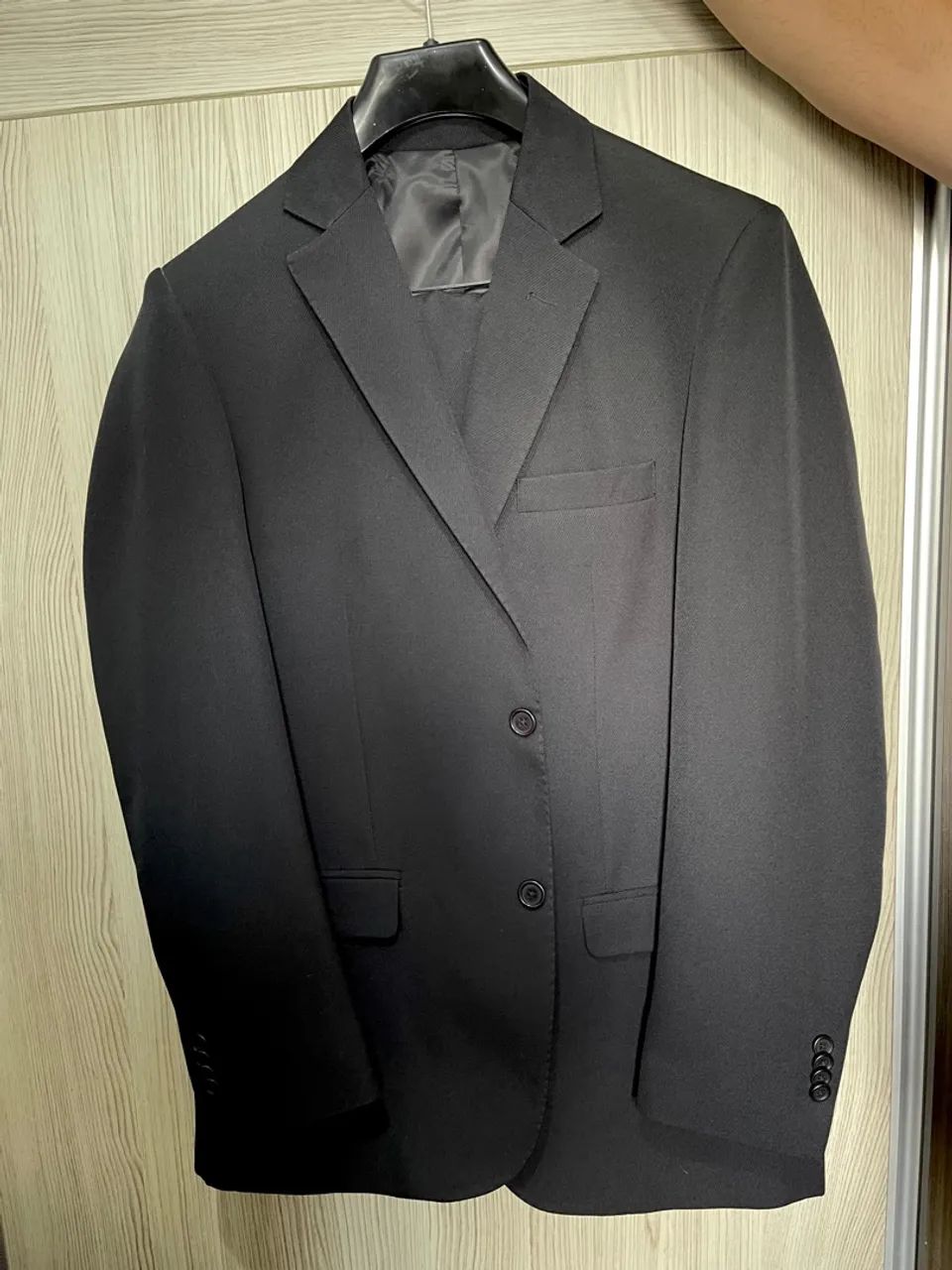 Terno Dourinhos Supremo Slim TAM 48 Preto Liso