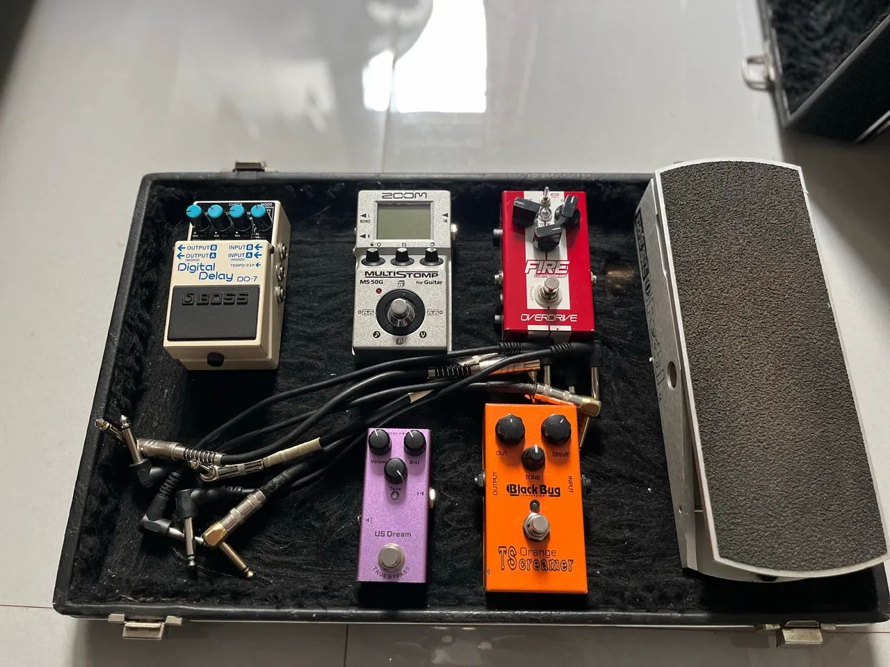 Setup pedais PEDALBOARD