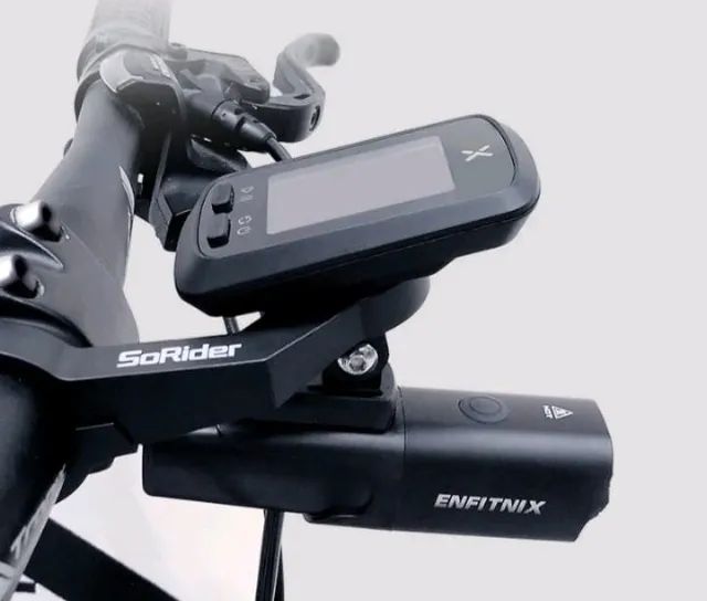 Suporte GPS com de suporte de lanterna ou gopro