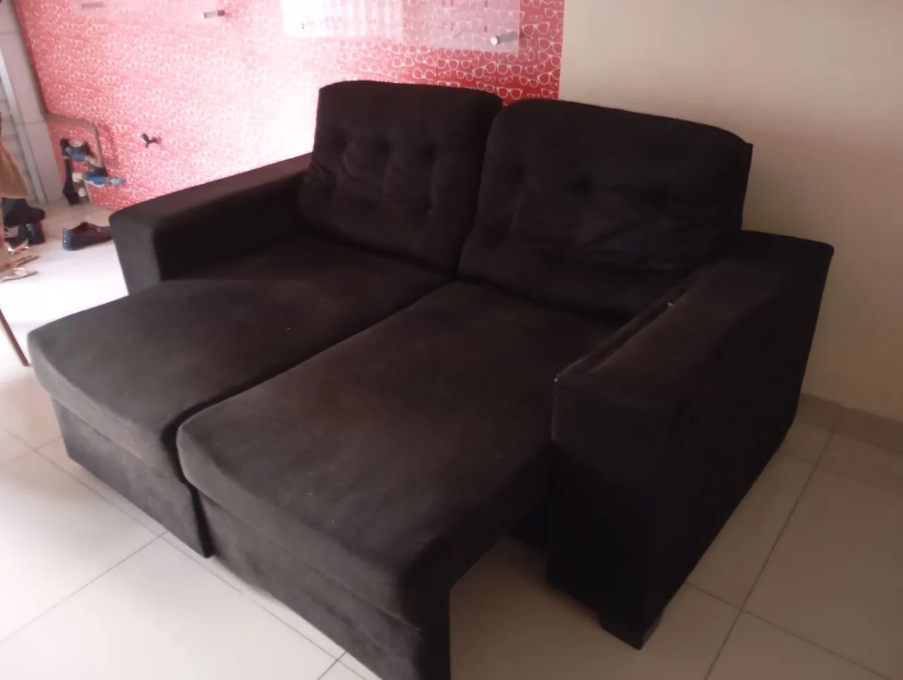 Sofá Retrátil de 3 lugares