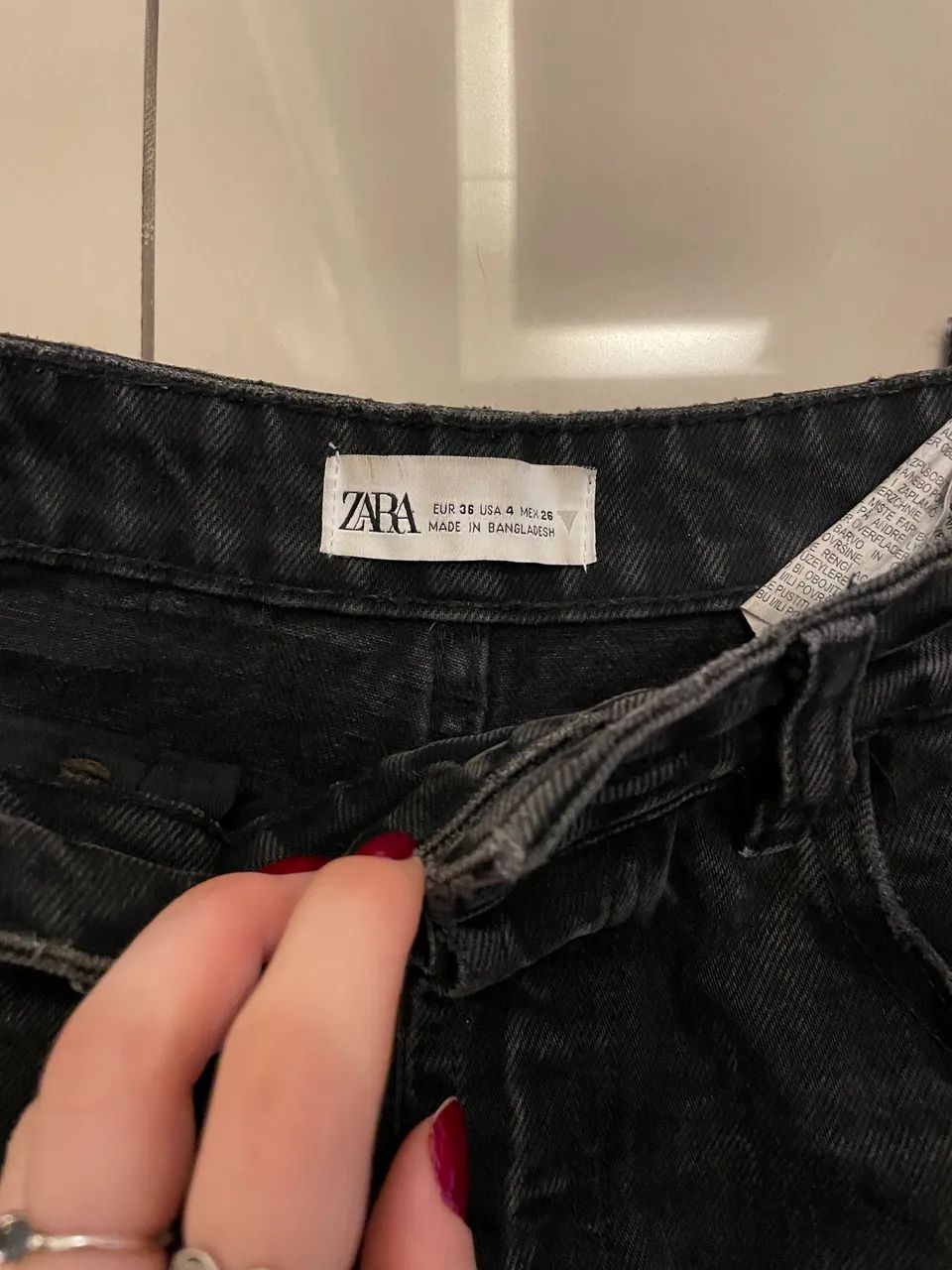 Calça preta Zara - Foto 2