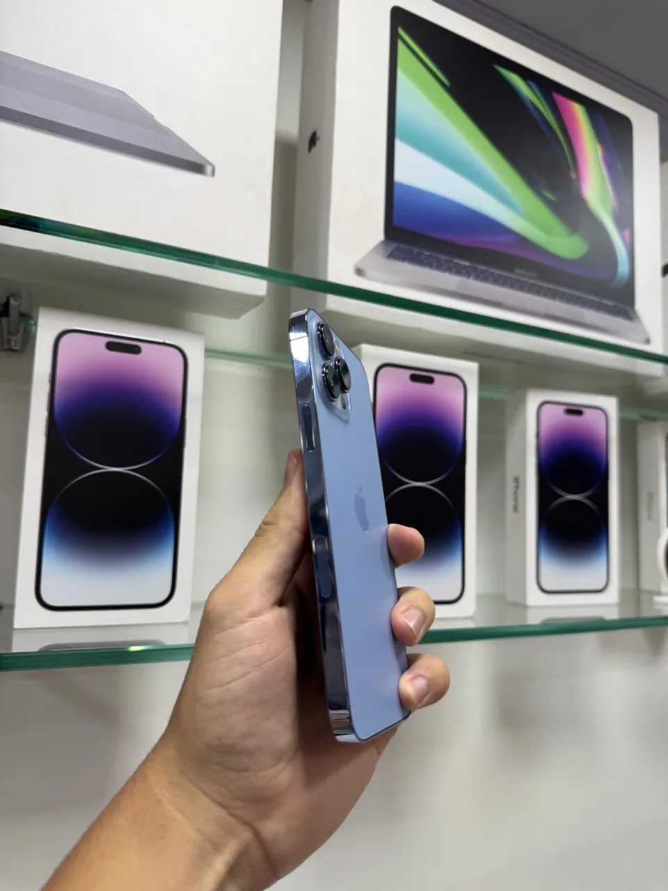 IPHONE 13 PRO 512GB AZUL SEMI NOVO PROMOÇÃO