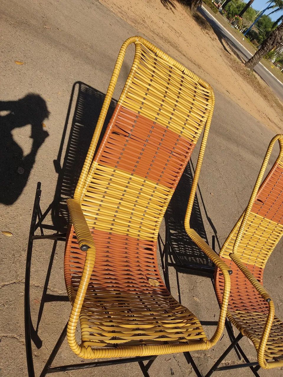 Cadeiras de balanço retrô