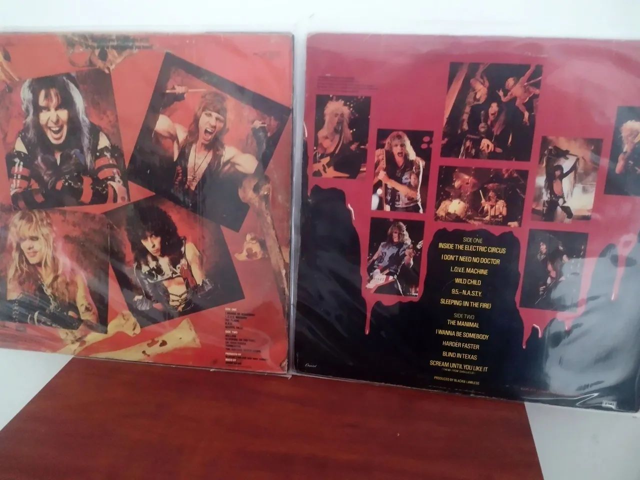 02 Lp's WASP - Heavy metal attack & Live .. - Foto 3